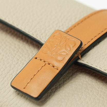 LOEWE レディース 3つ折り財布 SMALL VERTICAL WALLET C660S86X04 LIGHT OAT HONEY ライトオーツ ハニー 2463