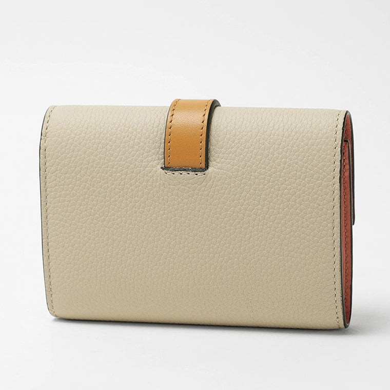 LOEWE レディース 3つ折り財布 SMALL VERTICAL WALLET C660S86X04 LIGHT OAT HONEY ライトオーツ ハニー 2463