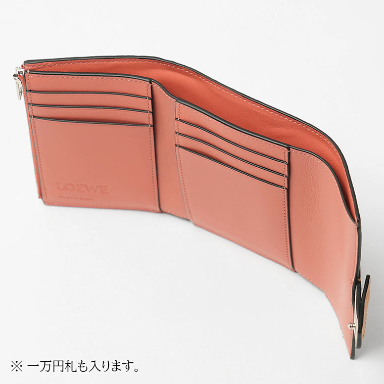 LOEWE レディース 3つ折り財布 SMALL VERTICAL WALLET C660S86X04 LIGHT OAT HONEY ライトオーツ ハニー 2463