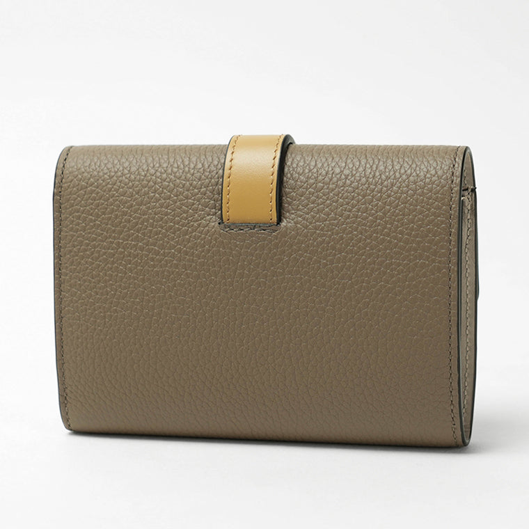 LOEWE レディース 3つ折り財布 SMALL VERTICAL WALLET C660S86X06 TAUPE TALC トープ タルク 6397