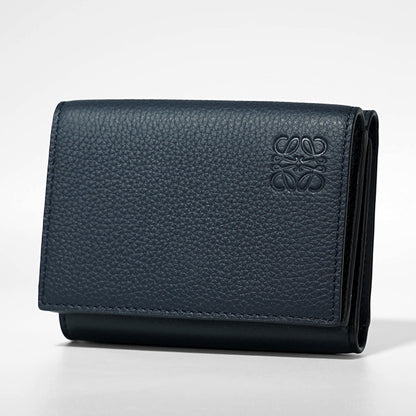 LOEWE メンズ 3つ折り財布 TRIFOLD WALLET C660TR2X04 DEEP NAVY ディープネイビー 5544