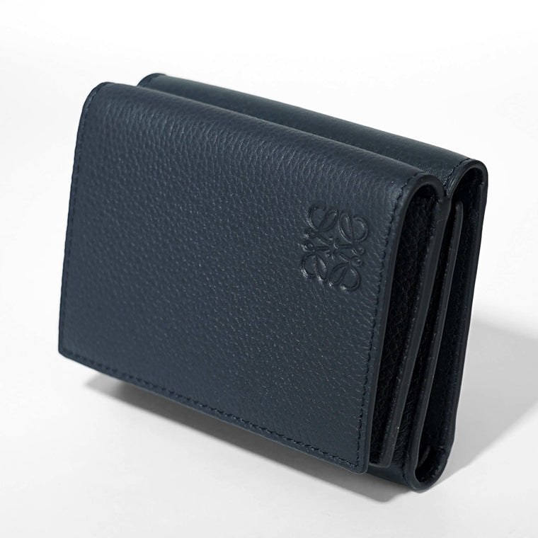 LOEWE メンズ 3つ折り財布 TRIFOLD WALLET C660TR2X04 DEEP NAVY ディープネイビー 5544