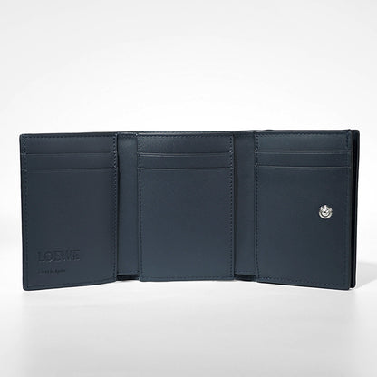 LOEWE メンズ 3つ折り財布 TRIFOLD WALLET C660TR2X04 DEEP NAVY ディープネイビー 5544