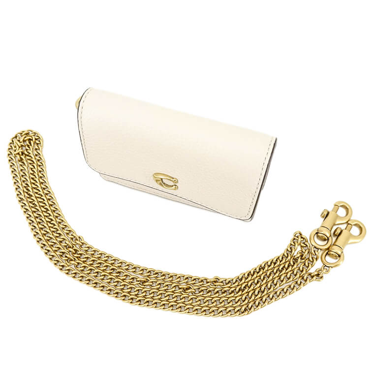 COACH レディース カードケース HALF FLAP CARD CASE C6718 B4HA チョーク CHALK