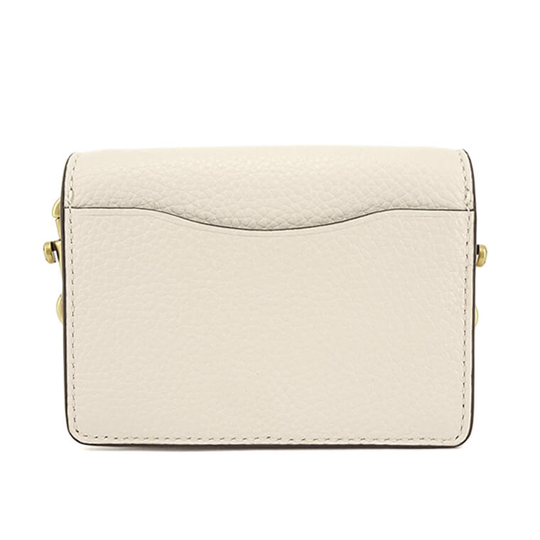 COACH レディース カードケース HALF FLAP CARD CASE C6718 B4HA チョーク CHALK