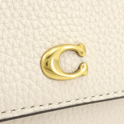 COACH レディース カードケース HALF FLAP CARD CASE C6718 B4HA チョーク CHALK