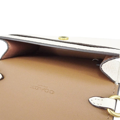 COACH レディース カードケース HALF FLAP CARD CASE C6718 B4HA チョーク CHALK