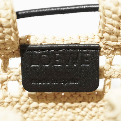 【SUMMER FINAL SALE】 LOEWE レディース ショルダーバッグ DRAWSTRING POCKET C756PHPX01 NATURAL BLACK ナチュラル ブラック 2165
