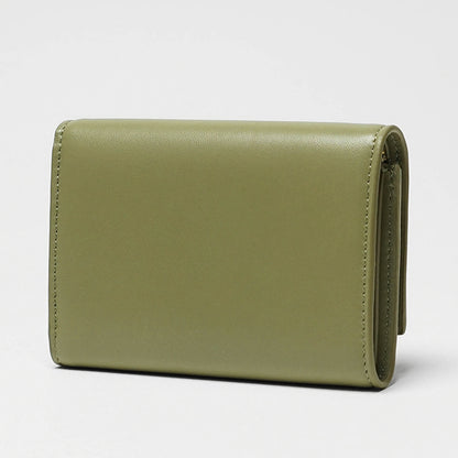 LOEWE レディース 3つ折り財布 ANAGRAM PUFFER SMALL VERTICAL C821S33X06 EUCALYPTUS GREEN 4787