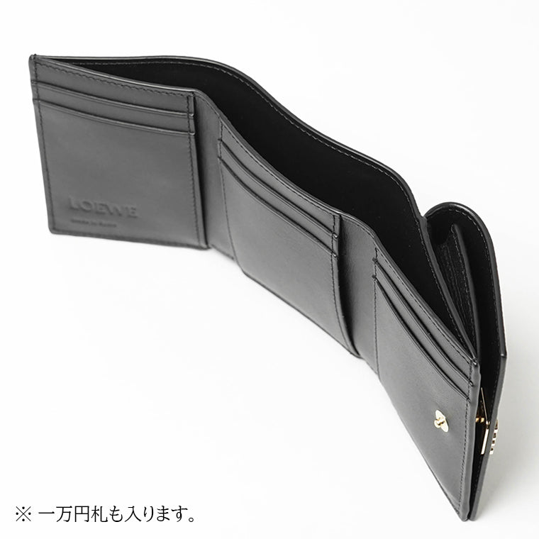 【SUMMER FINAL SALE】 LOEWE レディース 3つ折り財布 ANAGRAM TRIFOLD WALLET C821TR2X16 2カラー