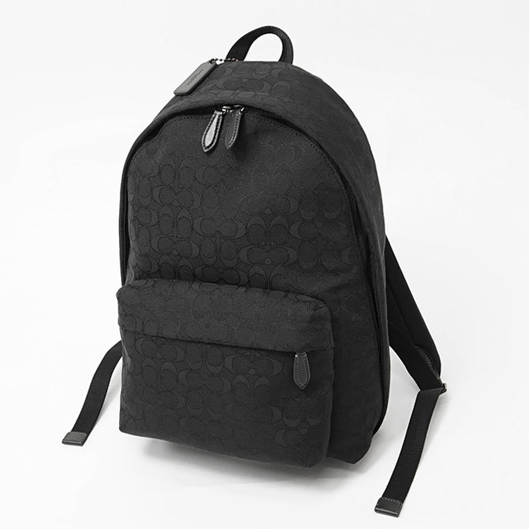 COACH メンズ バックパック HALL BACKPACK IN SIGNATURE JACQUARD CAH18 BLK ブラック BLACK