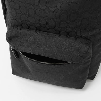 COACH メンズ バックパック HALL BACKPACK IN SIGNATURE JACQUARD CAH18 BLK ブラック BLACK