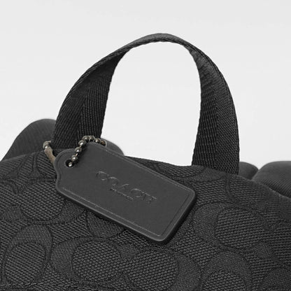 COACH メンズ バックパック HALL BACKPACK IN SIGNATURE JACQUARD CAH18 BLK ブラック BLACK