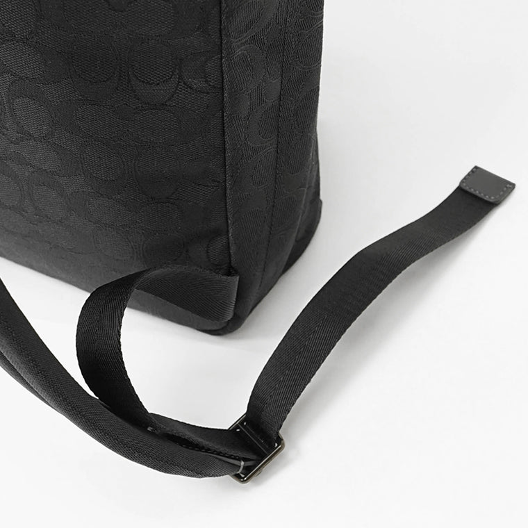 COACH メンズ バックパック HALL BACKPACK IN SIGNATURE JACQUARD CAH18 BLK ブラック BLACK