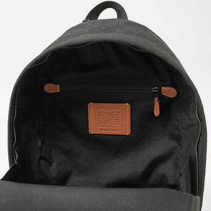 COACH メンズ バックパック HALL BACKPACK IN SIGNATURE JACQUARD CAH18 BLK ブラック BLACK