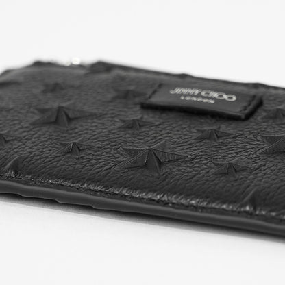 JIMMY CHOO メンズ レディース カードケース CASEY Z EMG ブラック BLACK