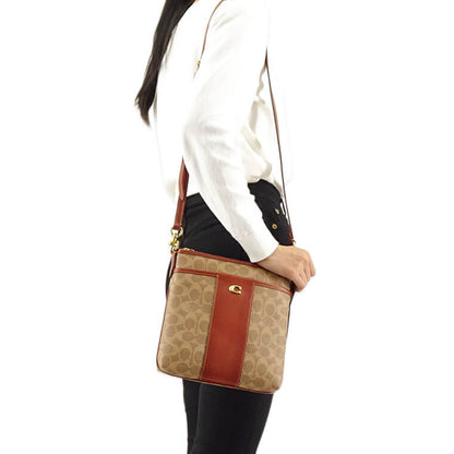 COACH レディース ショルダーバッグ KITT CC533 B4NQ4 タン ラスト TAN RUST