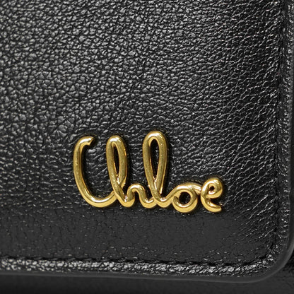 Chloe レディース 3つ折り財布 CHLOE ICONIC SMALL TRIFOLD CH25AP483O37 BLACK ブラック 001