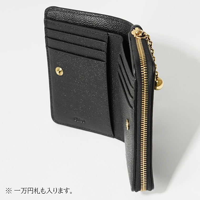 クロエ Chloe レディース 2つ折り財布 ブラック ベージュ – WORLDCLUB1989