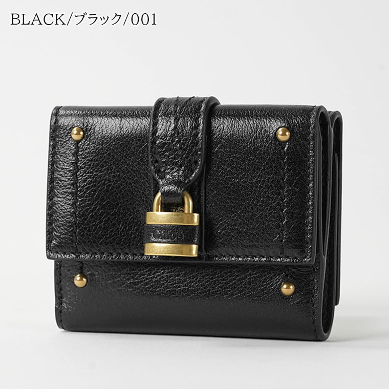 クロエ Chloe レディース 3つ折り財布 ブラック グレー ピンク