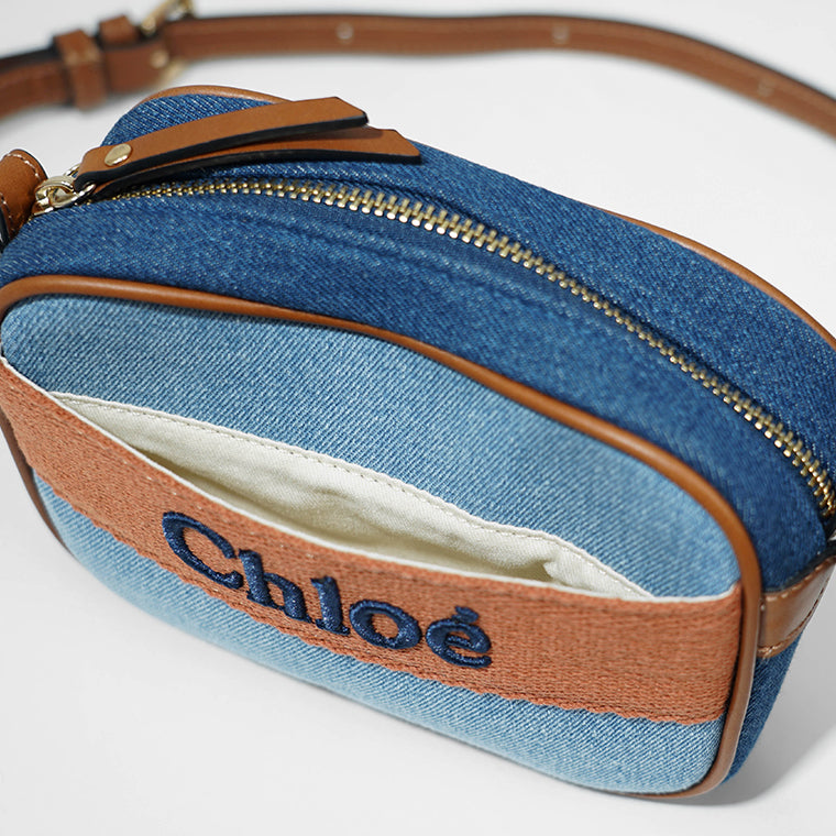 クロエ Chloe KIDS キッズ ショルダーバッグ デニムブルー – WORLDCLUB1989