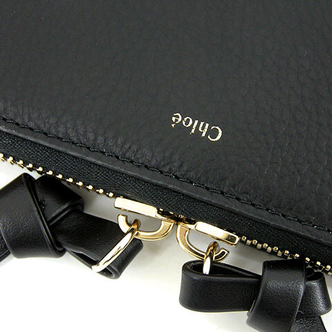 Chloe レディース 長財布 ALPHABET CHC21WP941F57 BLACK ブラック 001