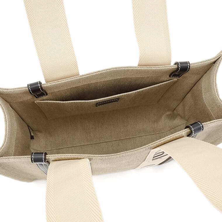 Chloe レディース トートバッグ WOODY MEDIUM TOTE CHC22AS383I26 WHITE BLUE 91J