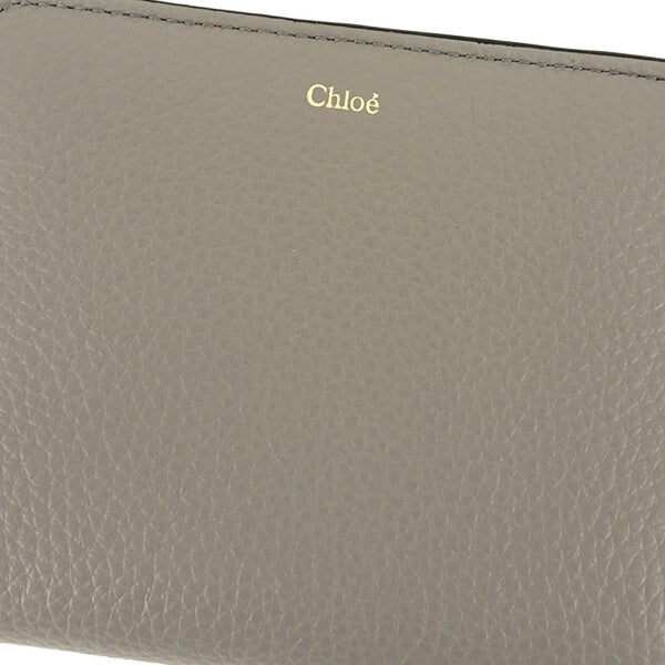 Chloe レディース 2つ折り財布 ALPHABET CHC22WP765F57 CASHMERE GREY グレー 053