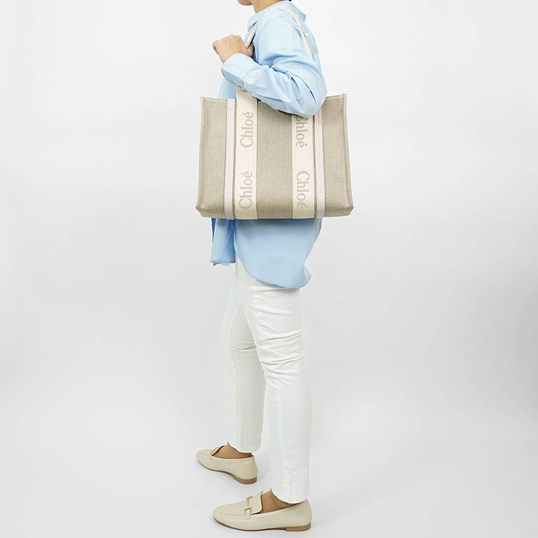 クロエ Chloe レディース トートバッグ グレー ブラウン
