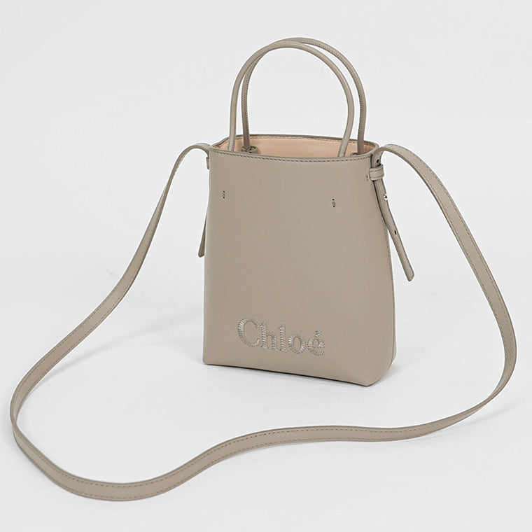 Chloe レディース ショルダーバッグ CHLOE SENSE MICRO TOTE CHC23UP873I10 2カラー