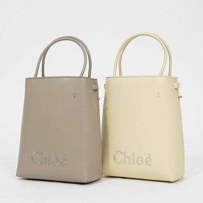 Chloe レディース ショルダーバッグ CHLOE SENSE MICRO TOTE CHC23UP873I10 2カラー