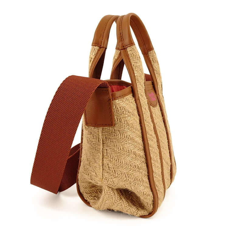 See By Chloe レディース トートバッグ LAETIZIA MINI CROSS BODY TOTE CHS23USB68D31 CARAMELLO ブラウン 242