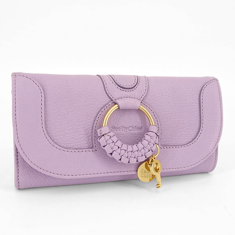 See By Chloe レディース 長財布 HANA CHS24UP761E40 LILAC BREEZE 507