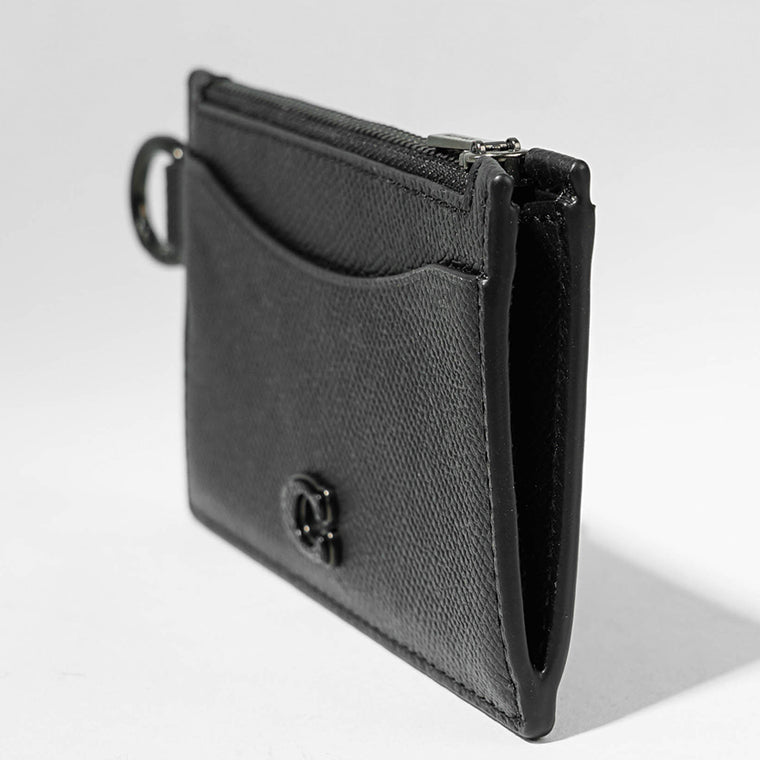 COACH メンズ カードケース ZIP CARD CASE CJ879 BLK ブラック BLACK