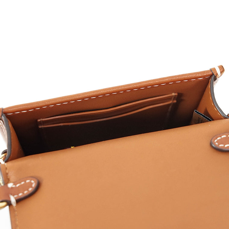 COACH レディース フォンケース PHONE CROSS BODY CM510 B4TA7 ブラウン COCOA BURNISHED AMBER
