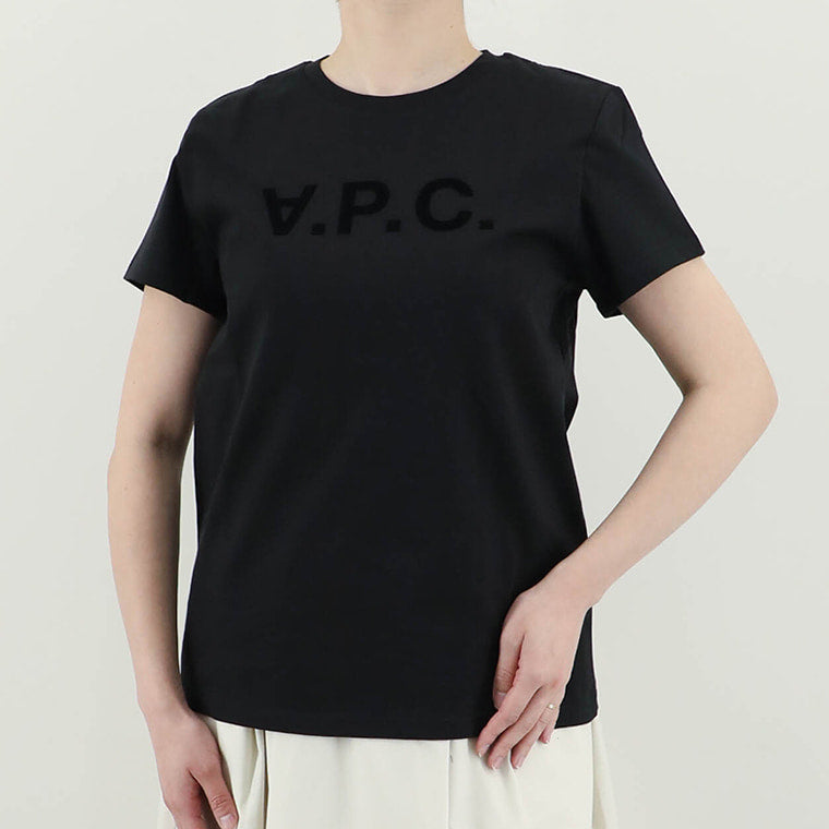 A.P.C. レディース Tシャツ VPC COBQX F26944 NOIR ブラック LZZ