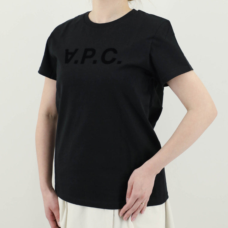 A.P.C. レディース Tシャツ VPC COBQX F26944 NOIR ブラック LZZ