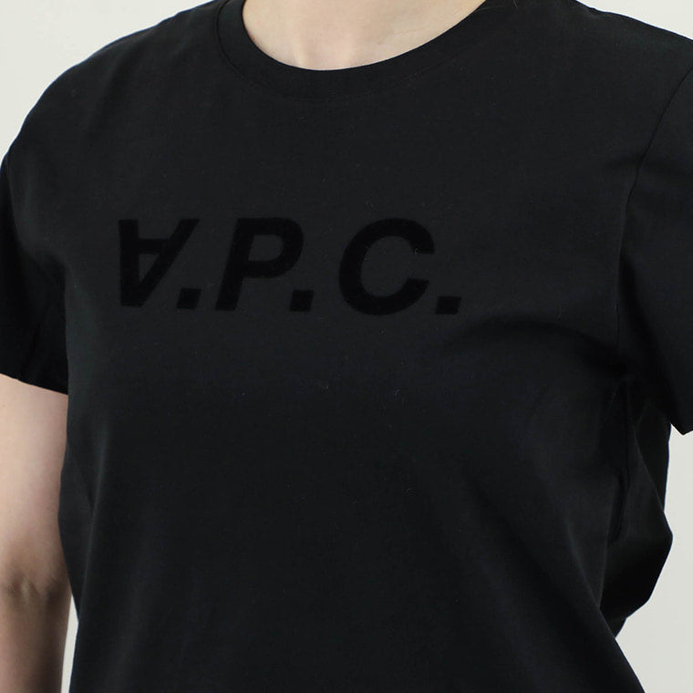 A.P.C. レディース Tシャツ VPC COBQX F26944 NOIR ブラック LZZ