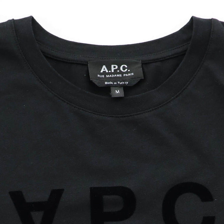 A.P.C. レディース Tシャツ VPC COBQX F26944 NOIR ブラック LZZ