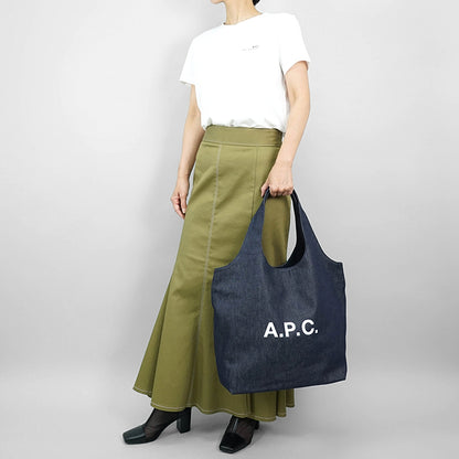 A.P.C. メンズ レディース トートバッグ TOTE NINON COCSX M61565 INDIGO インディゴ IAI