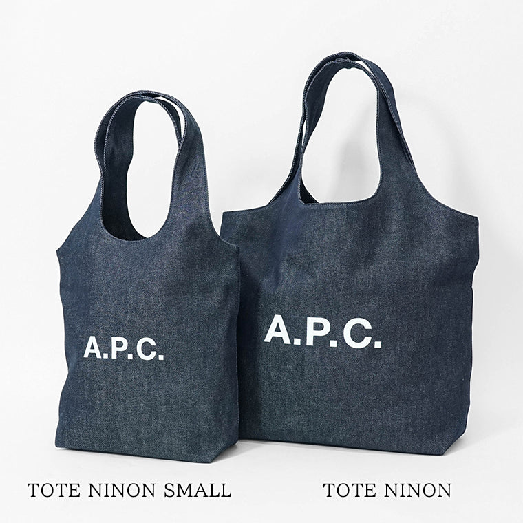 A.P.C. メンズ レディース トートバッグ TOTE NINON COCSX M61565 INDIGO インディゴ IAI