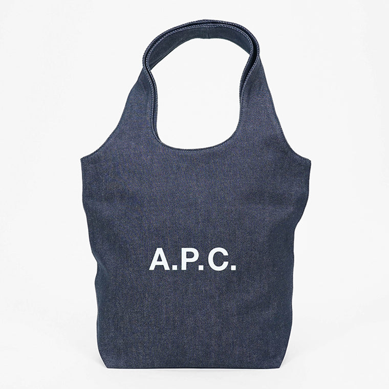 A.P.C. メンズ レディース トートバッグ TOTE NINON SMALL COCSX M61861 INDIGO インディゴ IAI