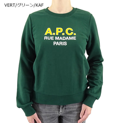 A.P.C. レディース スウェットシャツ SWEAT APC MADAME COEZD F27759 2カラー