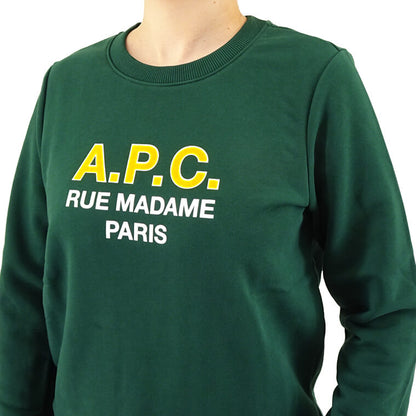 A.P.C. レディース スウェットシャツ SWEAT APC MADAME COEZD F27759 2カラー