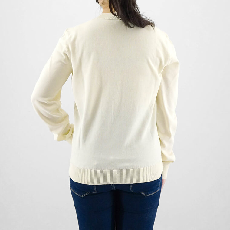 アーペーセー A.P.C.レディース ニット エクリュ ダークネイビー