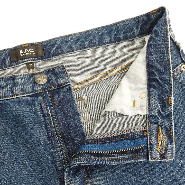 A.P.C. メンズ ジーンズ MARTIN COGEI H09121 INDIGO DELAVE ウォッシュブルー IAL
