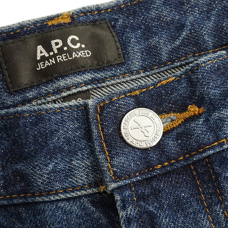 A.P.C. メンズ ジーンズ RELAXED COGWB H09199 INDIGO DELAVE インディゴブルー IAL