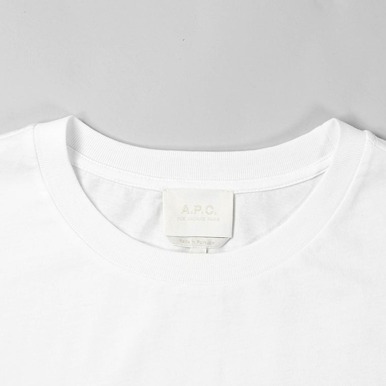 A.P.C. メンズ Tシャツ MADAME COGYK M26462 WHITE ホワイト AAB