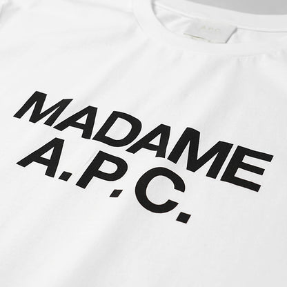 A.P.C. メンズ Tシャツ MADAME COGYK M26462 WHITE ホワイト AAB
