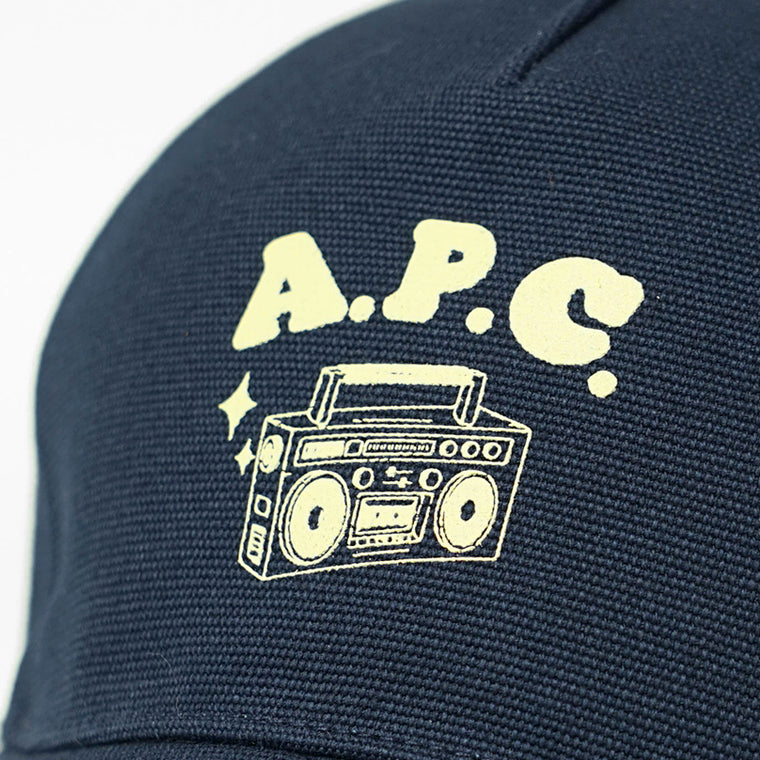A.P.C. メンズ レディース キャップ EDEN DISCO COGYX M24162 DARK NAVY ネイビー IAK
